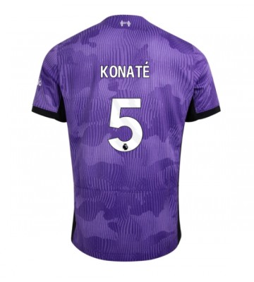 Liverpool Ibrahima Konate #5 Tercera Equipación 2023-24 Manga Corta